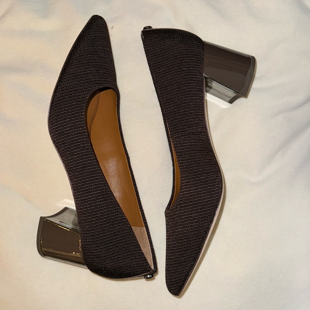 Brown Donald Pliner heels